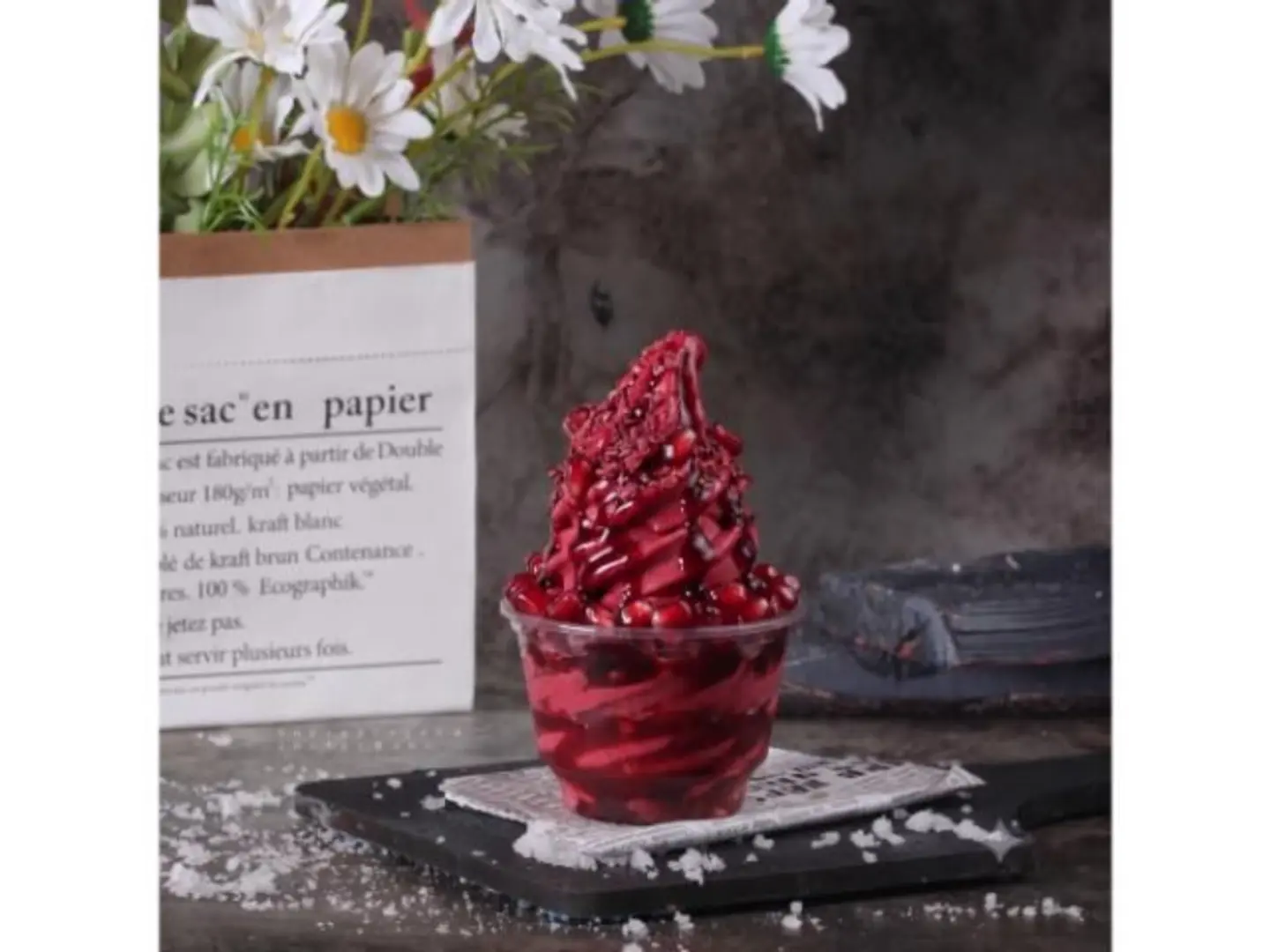Pomegranate Rose - Medium