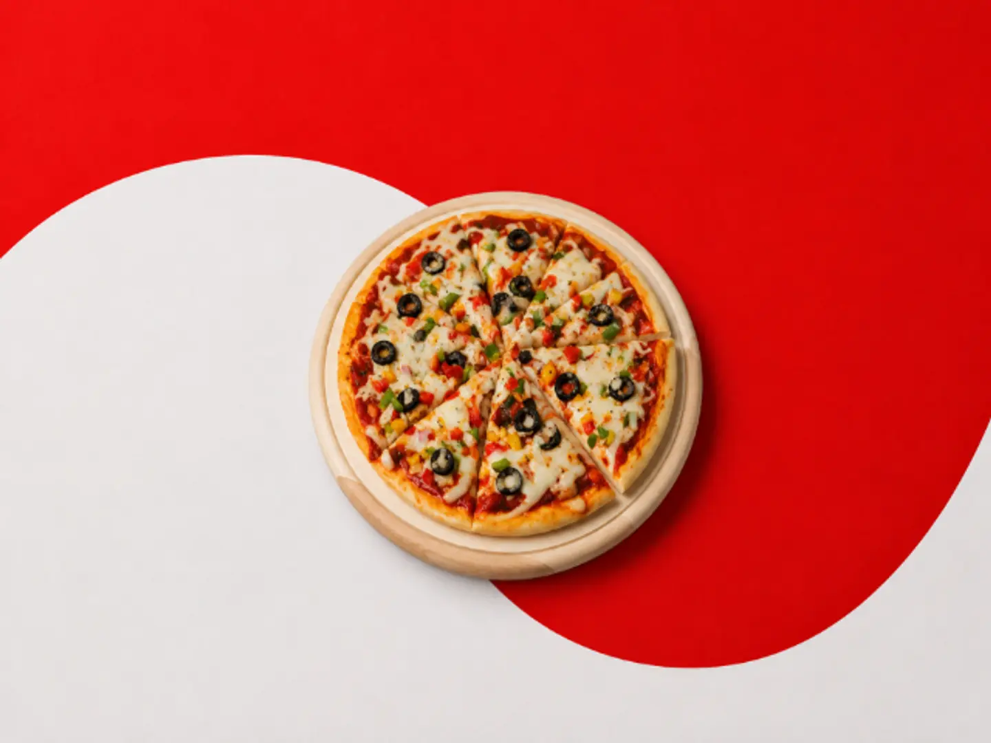 Vegetable Pizza - Small