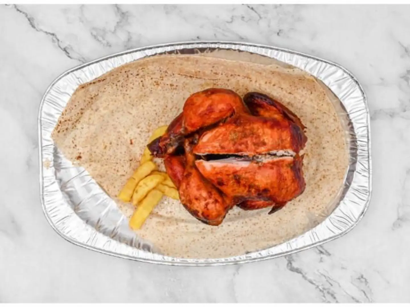 Plain Grilled Rotisserie Chicken - Half Piece