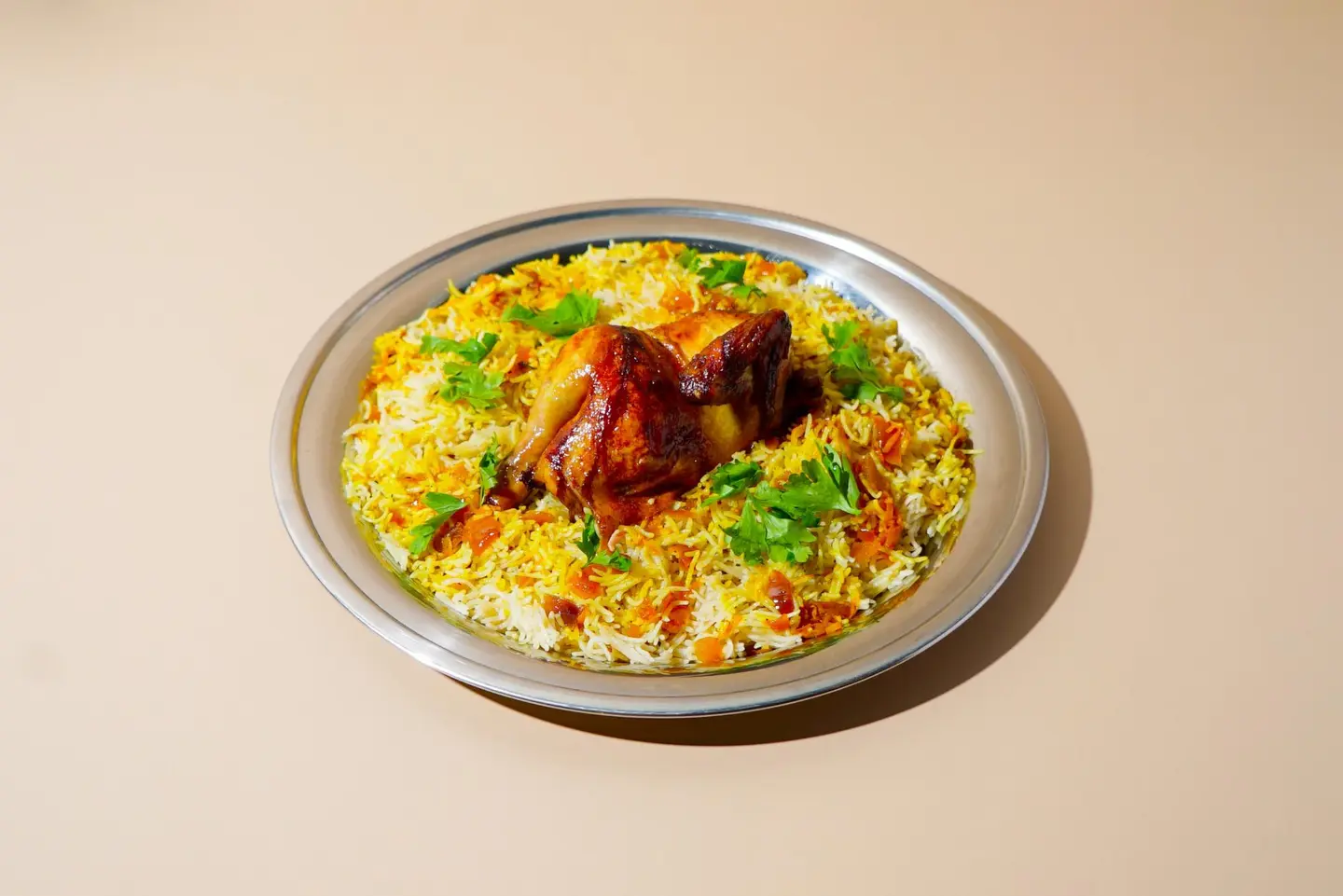 Grilled Chicken With Rice - Quarter Of A Chicken