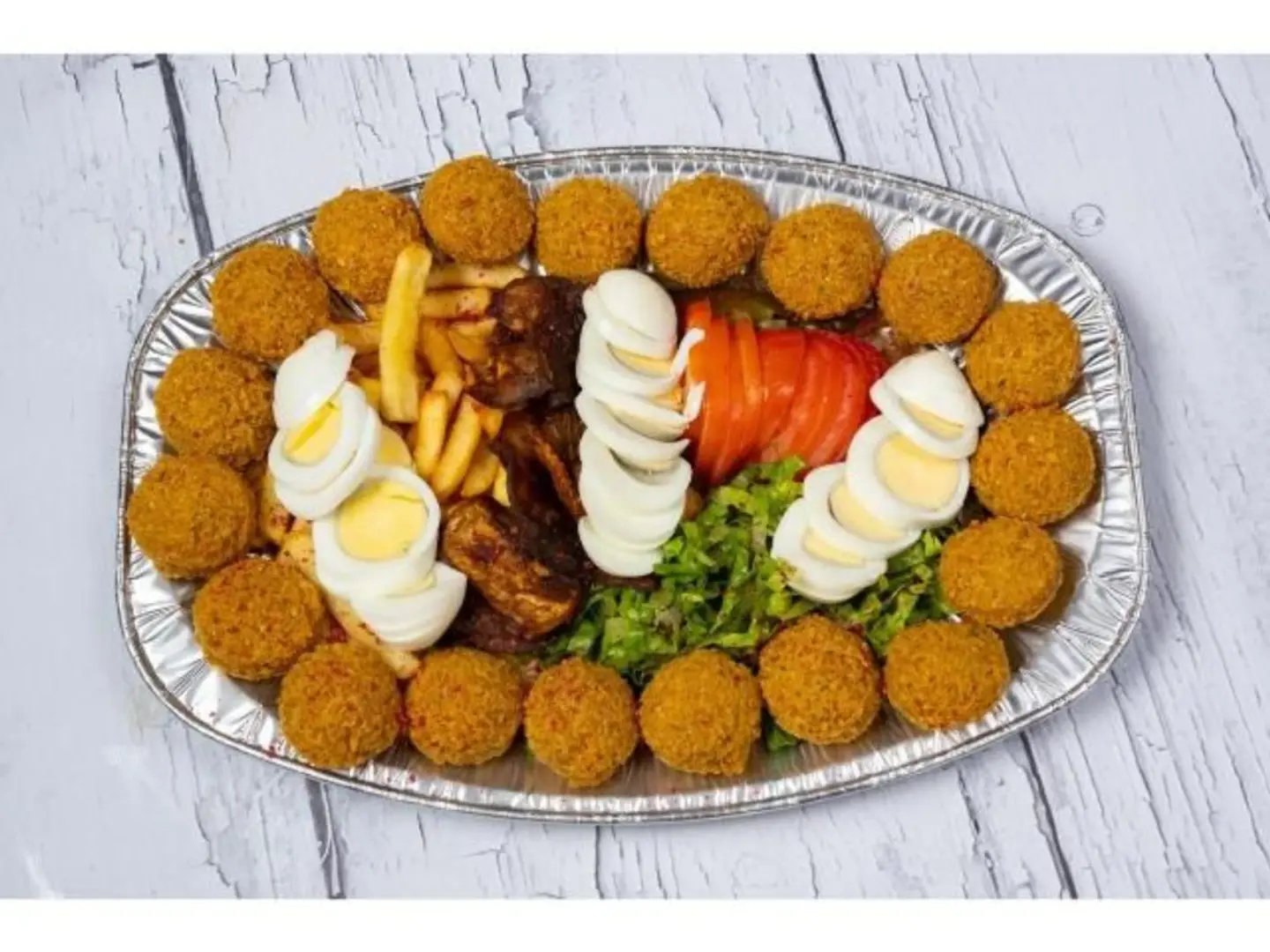 صحن مشكل فلافل - صغير