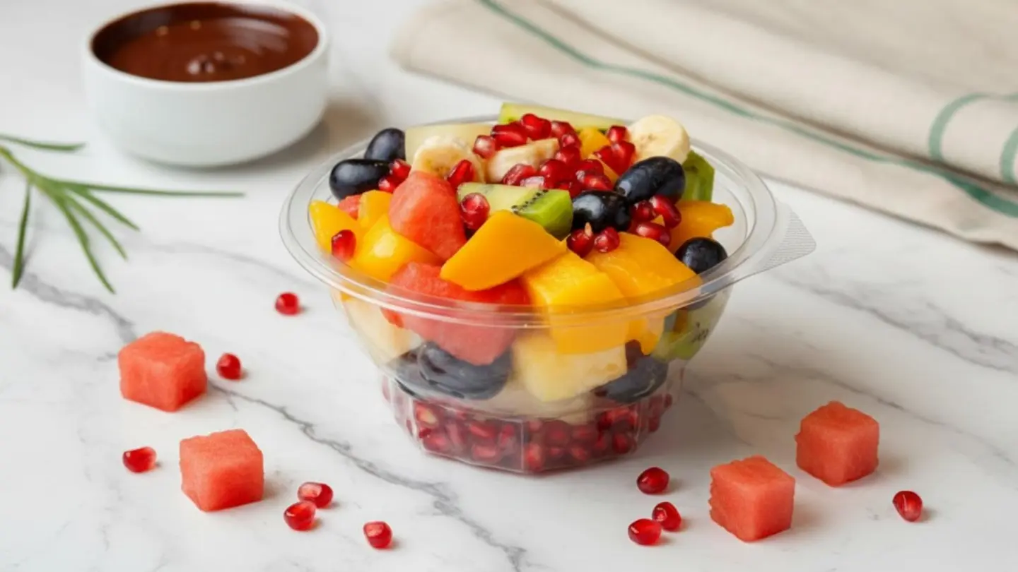 Fruit Salads On Plates - Small