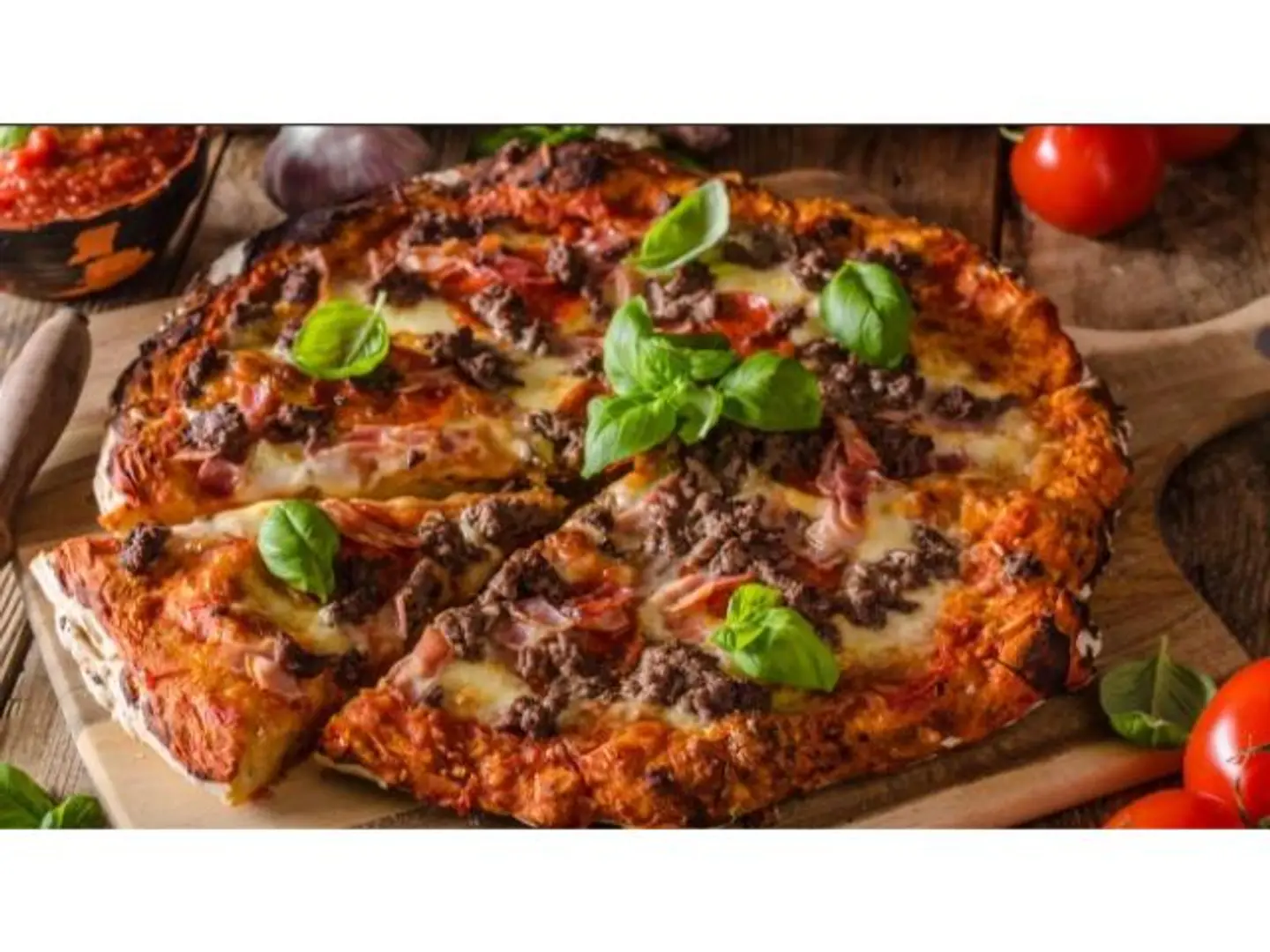Minced Beef Pizza - Small