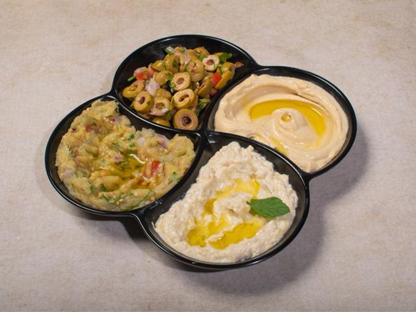 صحن مقبلات مشكل - صغير