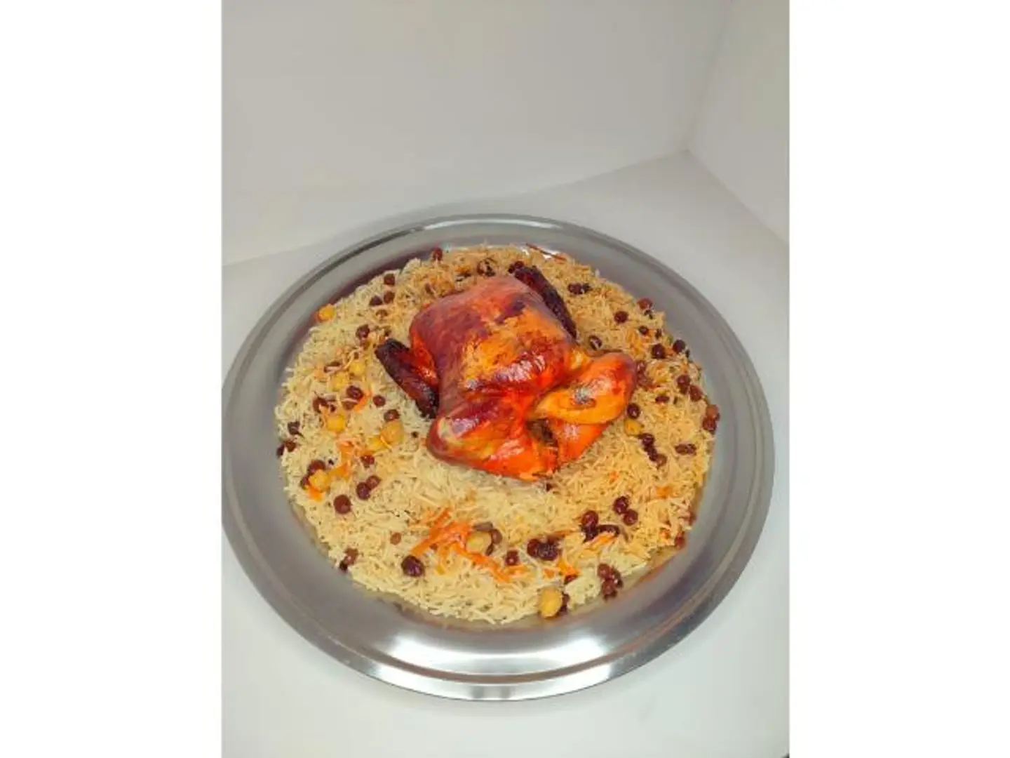 Grilled Chicken With Rice - Quarter Of A Chicken