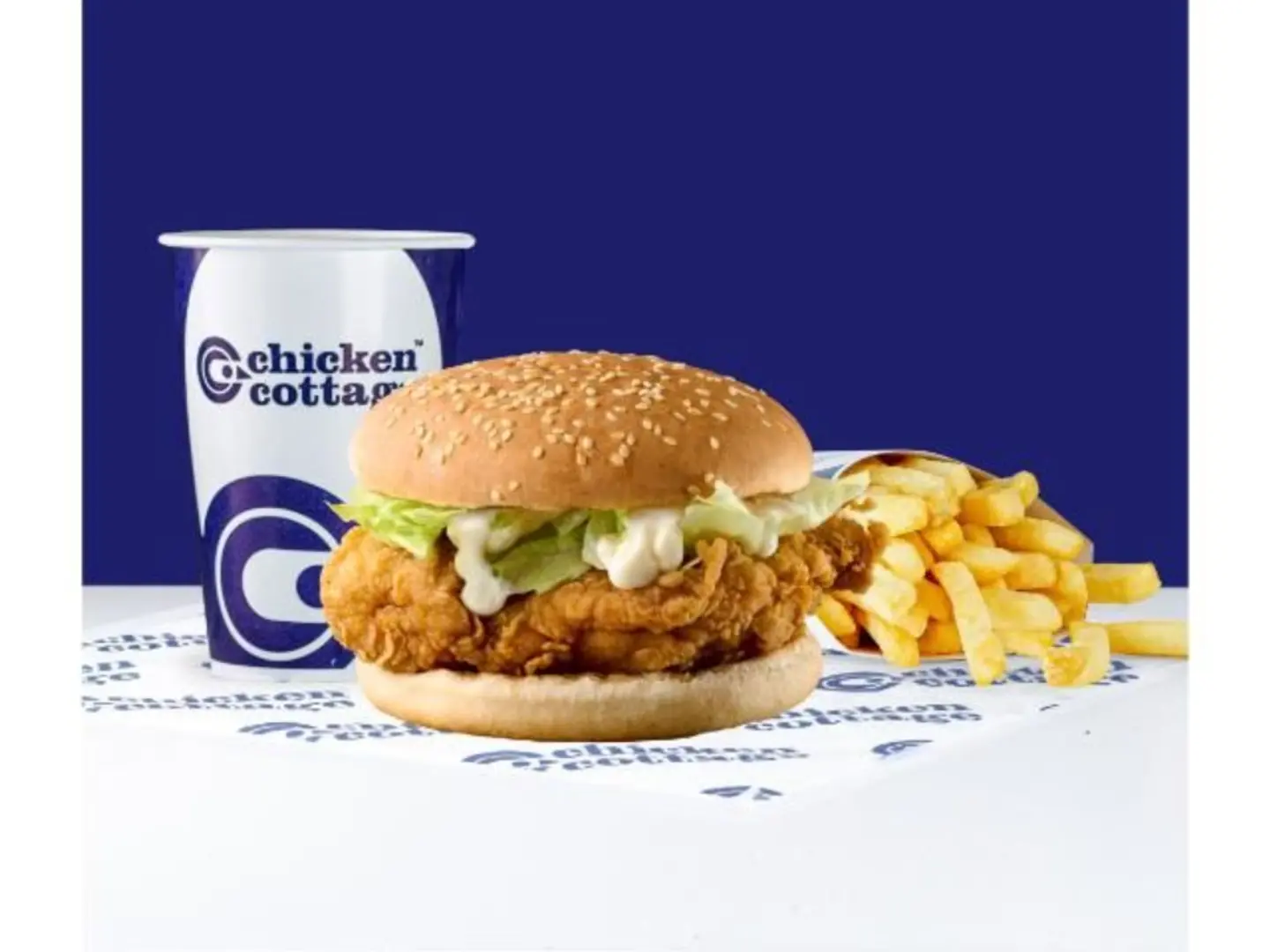 Chicken Fillet Burger Meal - Regular