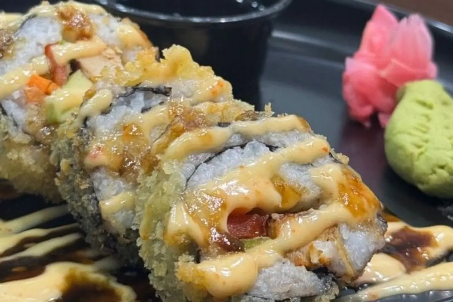 سوشي كرانشي - سوشي دجاج ثمان قطع