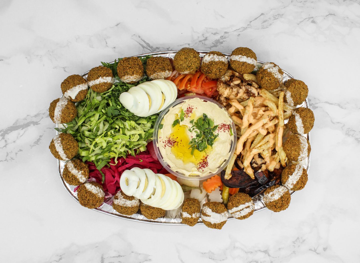 Mixed Falafel Dish - Small
