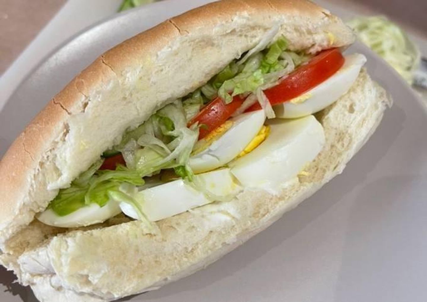بيض مسلوق - صغير