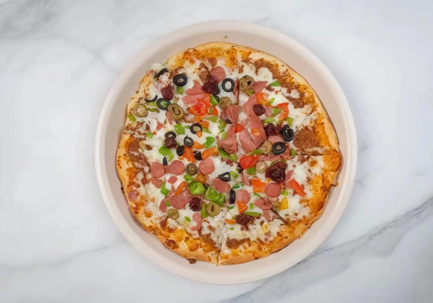 Mixed Pizza Meat Chicken Kraft - Small