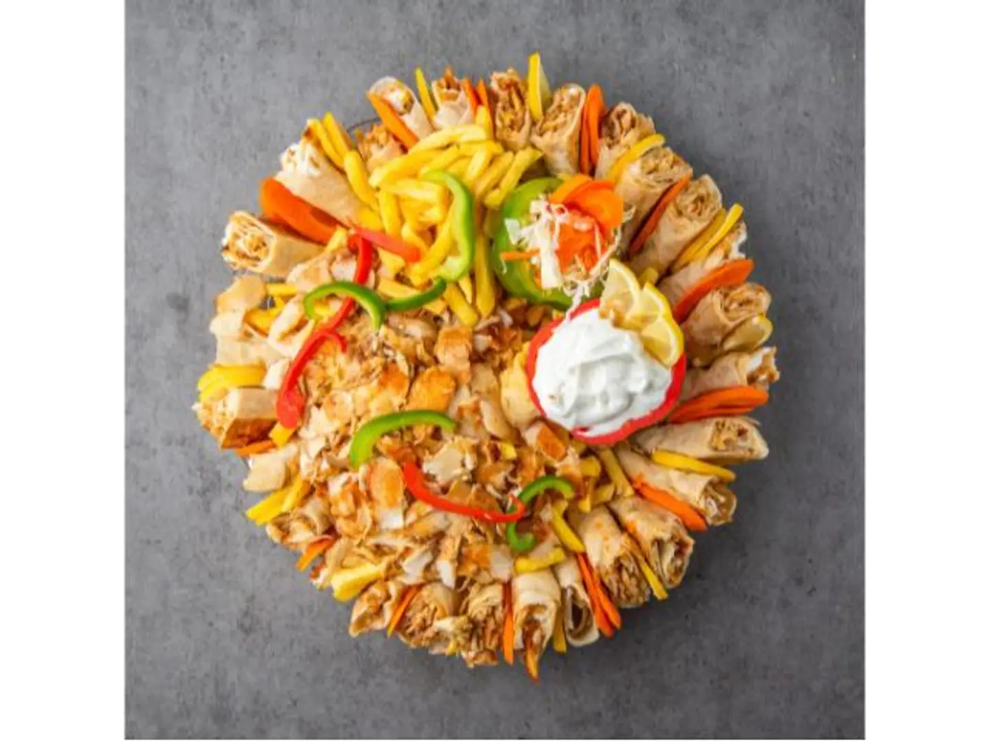 Al Mudammak Shawarma Meal - Medium