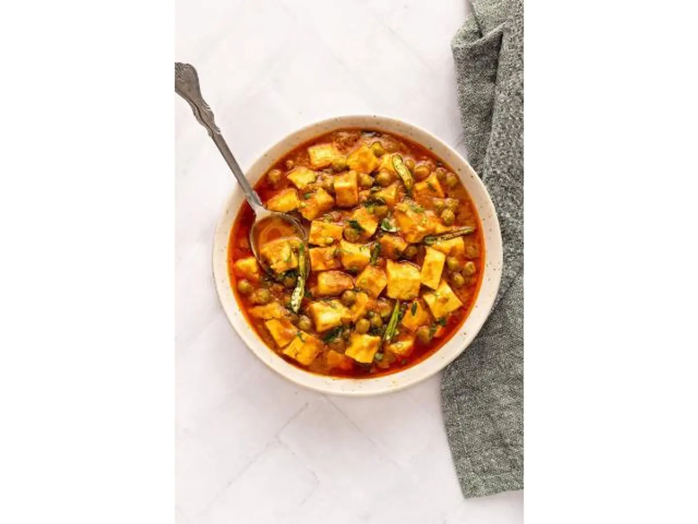 Matar Paneer - Whole
