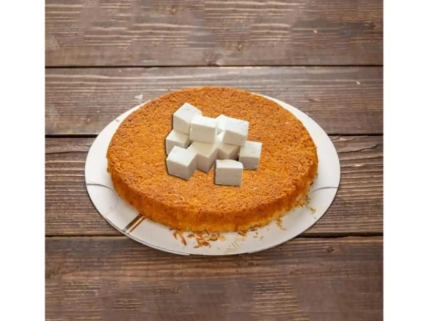 كنافة بالجبن - صحن صغير