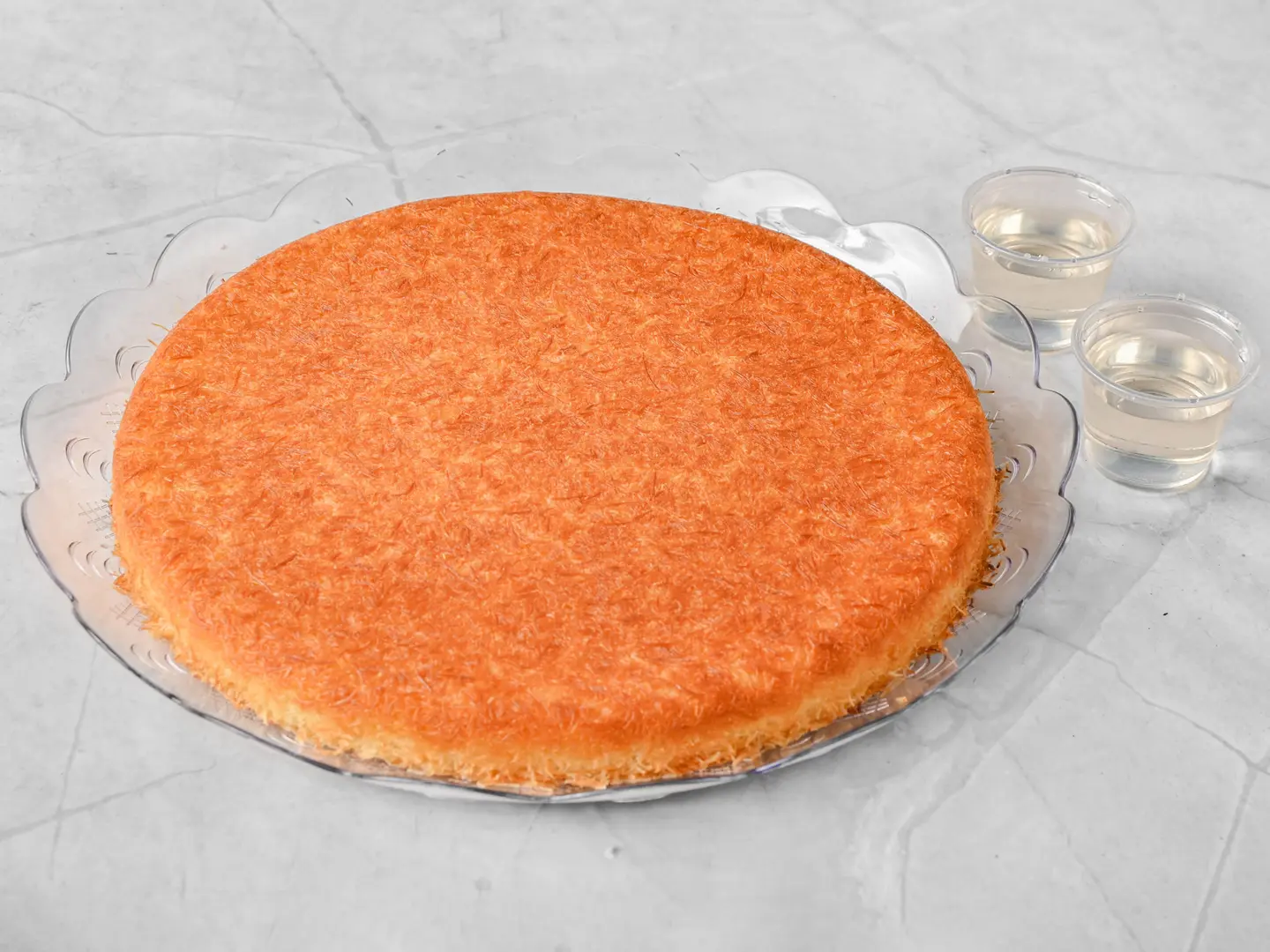 Plain Cream Kunafah - Small