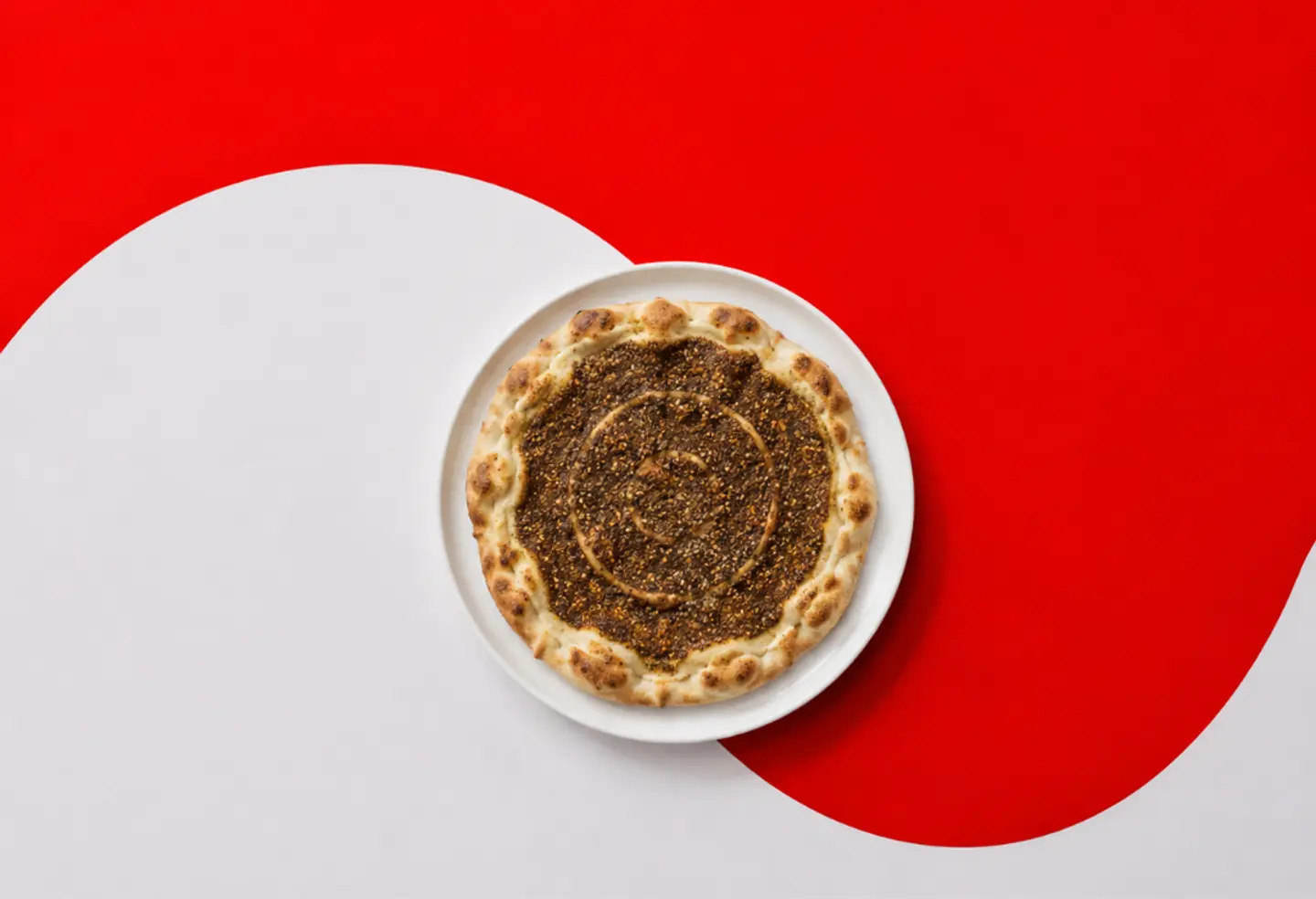 زعتر مع محمّرة - صغير
