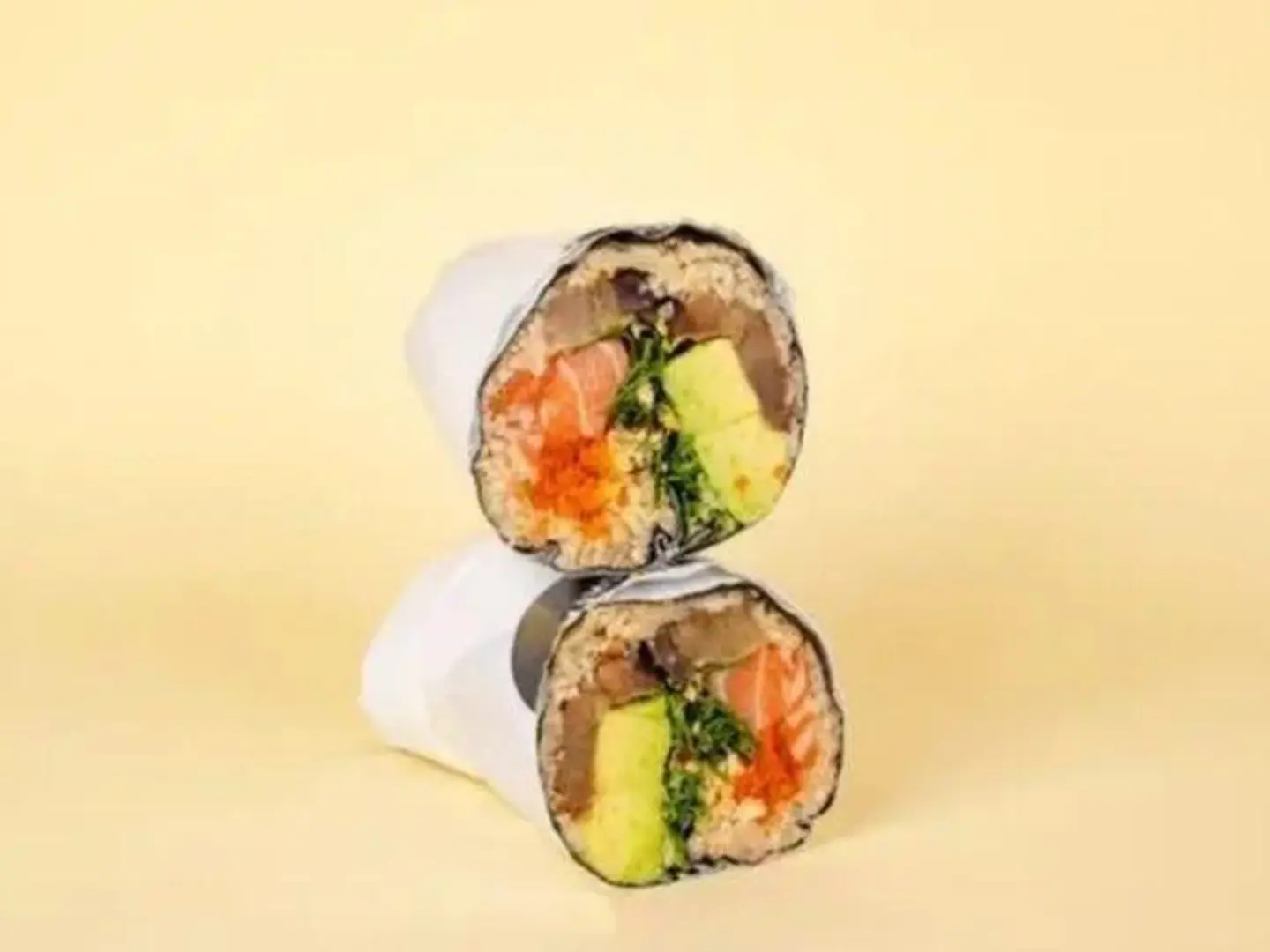 Keto Salmon ( Sashimi) Burrito - Small