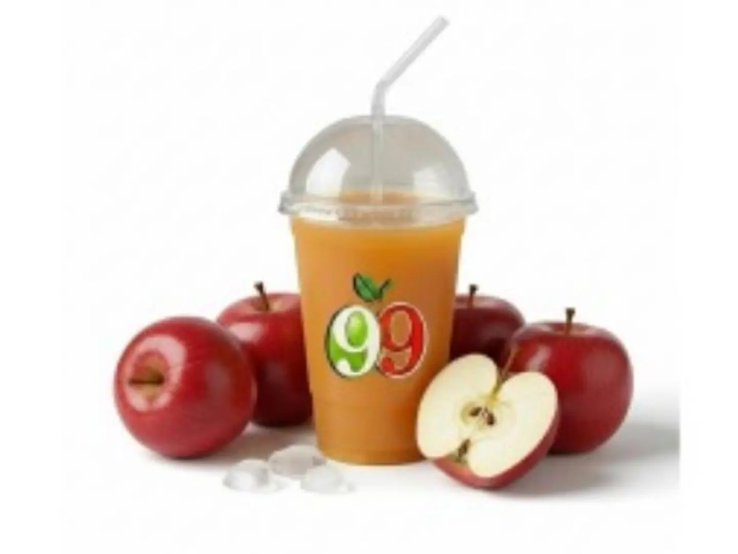 تفاح خلاط - كوب وسط