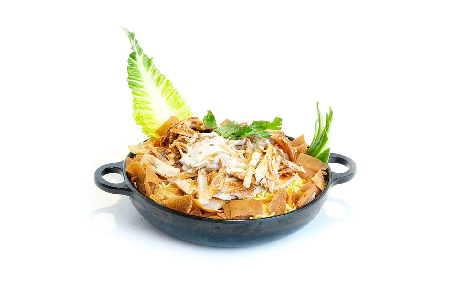 فتة شاورما مع أرز - فتة شاورما مع أرز-لحم