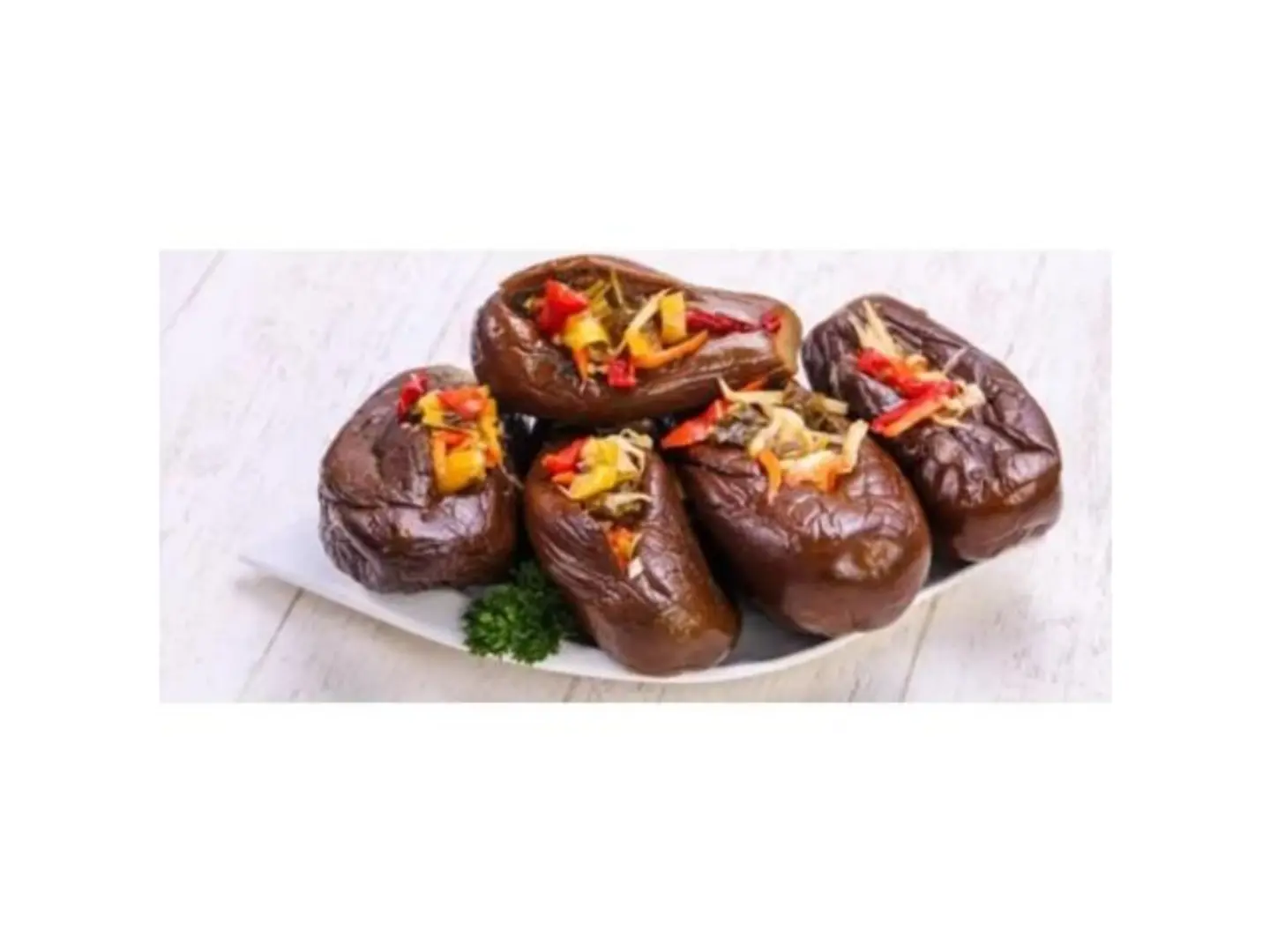 A Can Of Pickled Eggplant - Medium