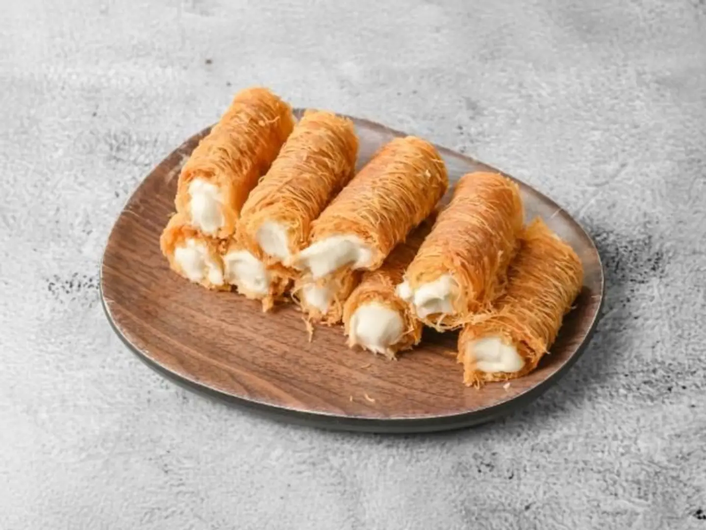 Kunafah Fingers With Cream - Quarter Kilo