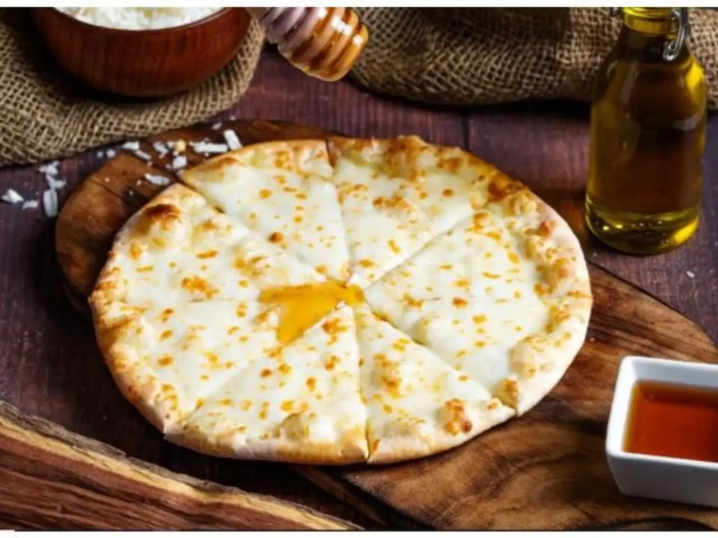 Cheese And Honey Pizza - Small
