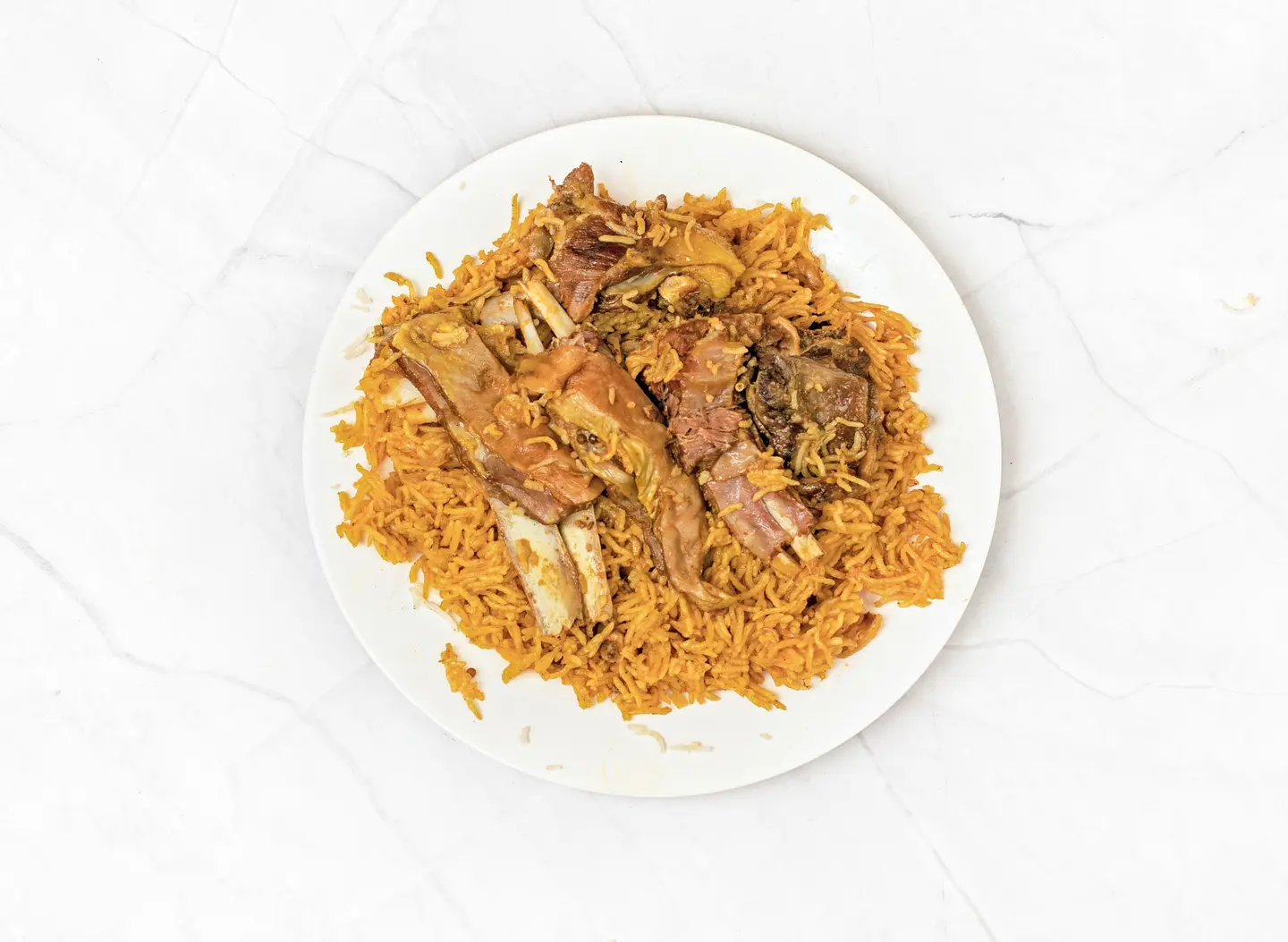Meat Madghot For One Person - Meat Tenderloin With Mazza Ric