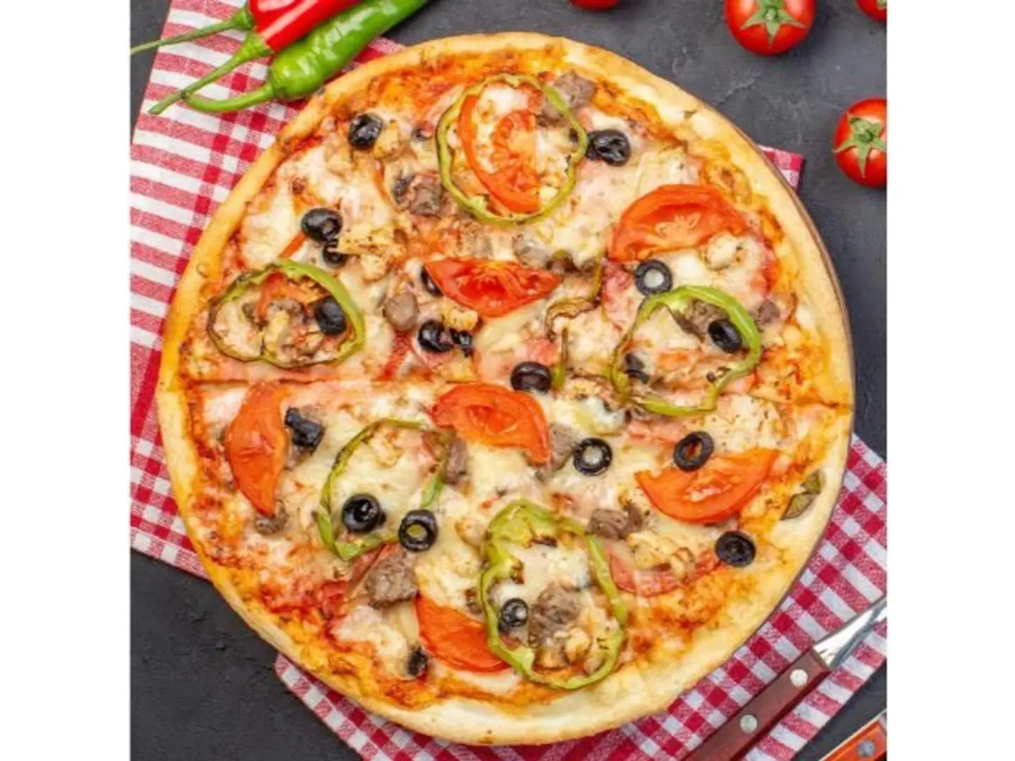 Vegetable Pizza - Small