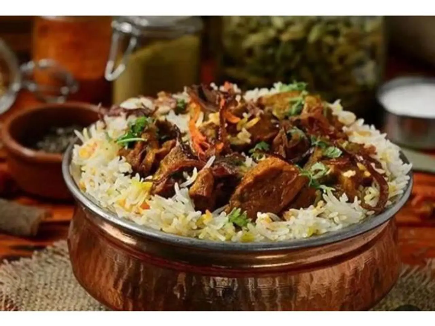 Meat Biryani - Small