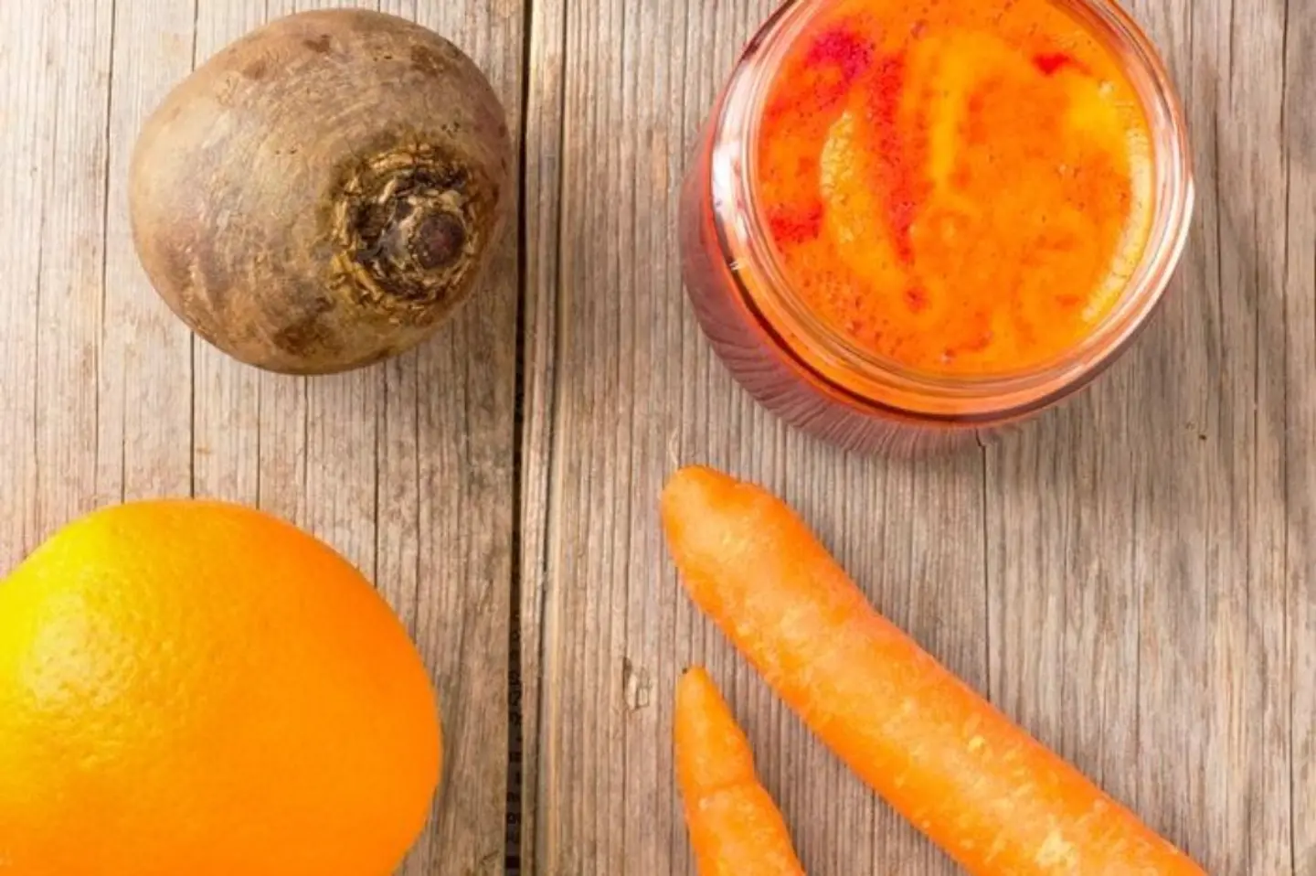 Orange, Beetroot And Carrot Juice - Small