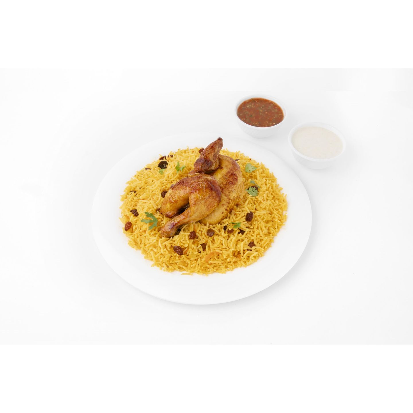 نص دجاج شواية - نص حبة دجاج