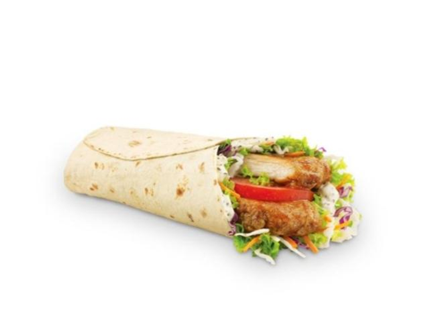 Spicy Tenders Wrap - Small