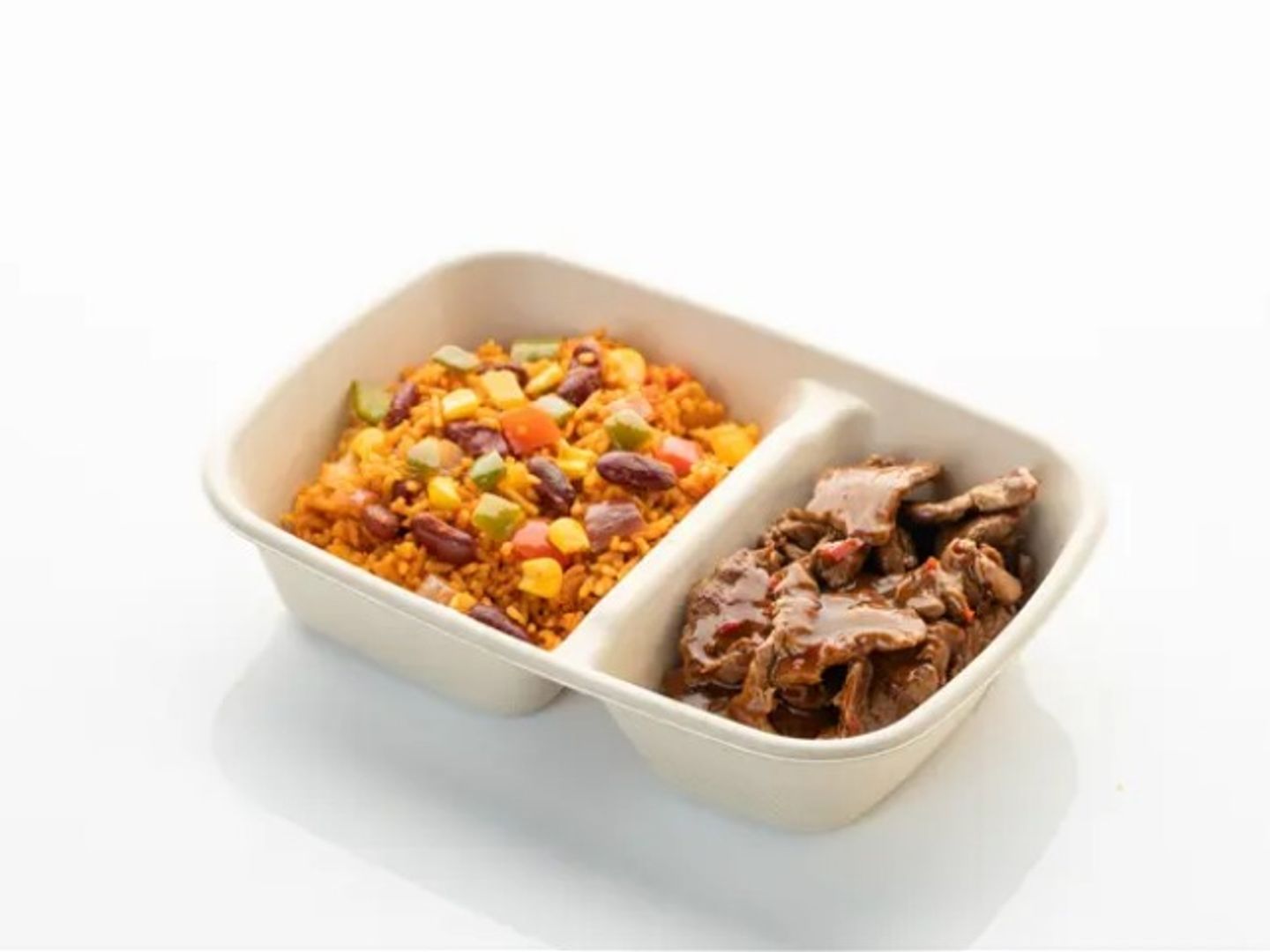 Beef Szechuan 150 G - White Rice 50 Gm