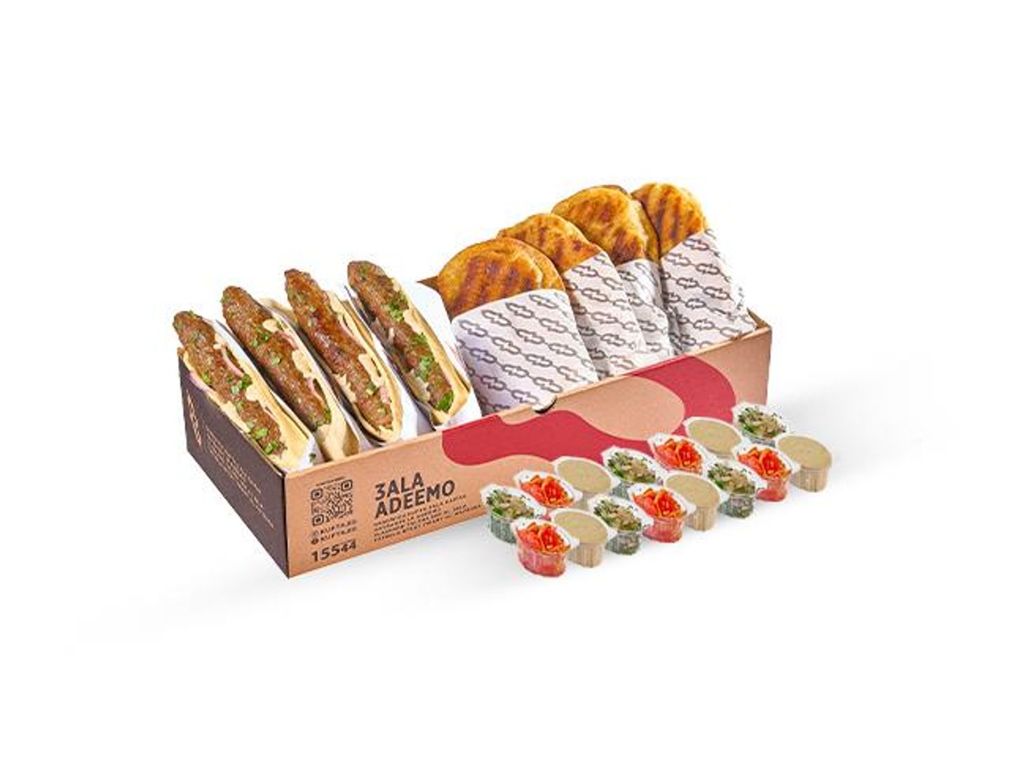 Box Of 8 Sandwiches - Kofta