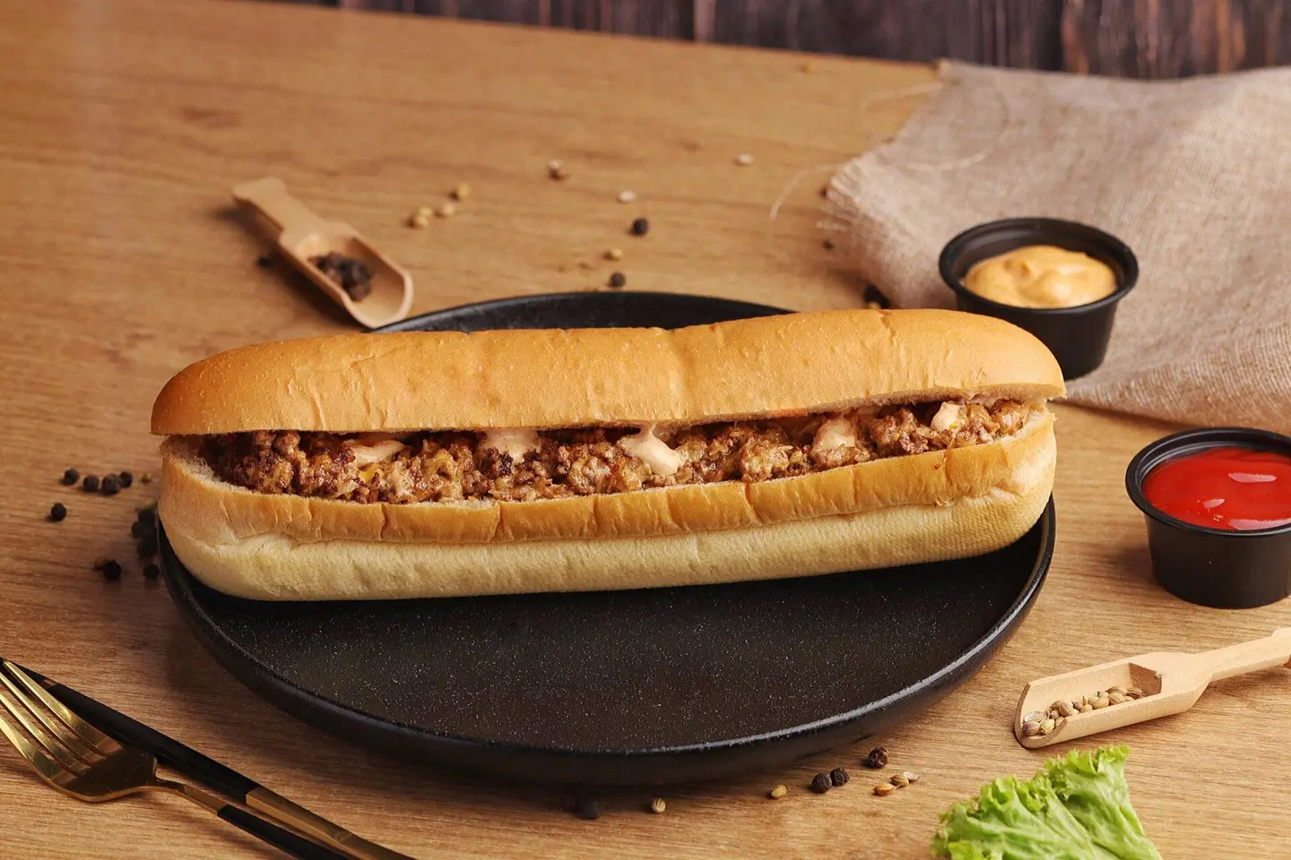 Ground Beef With Cheese - Samll
