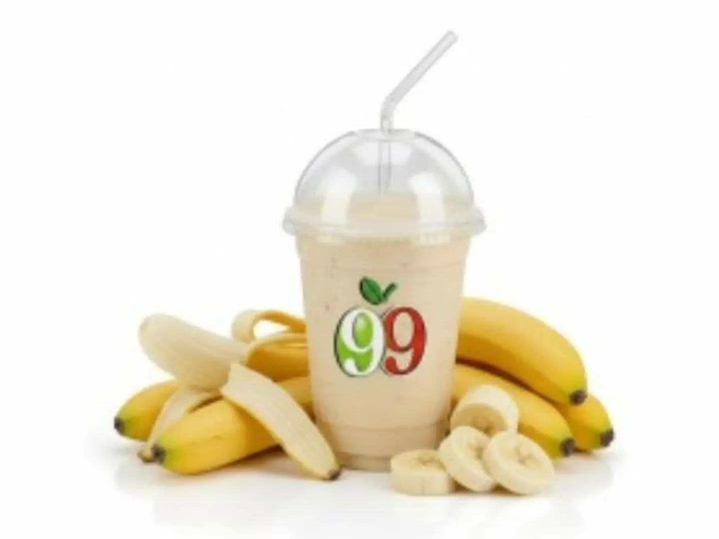 موز حليب - كوب وسط