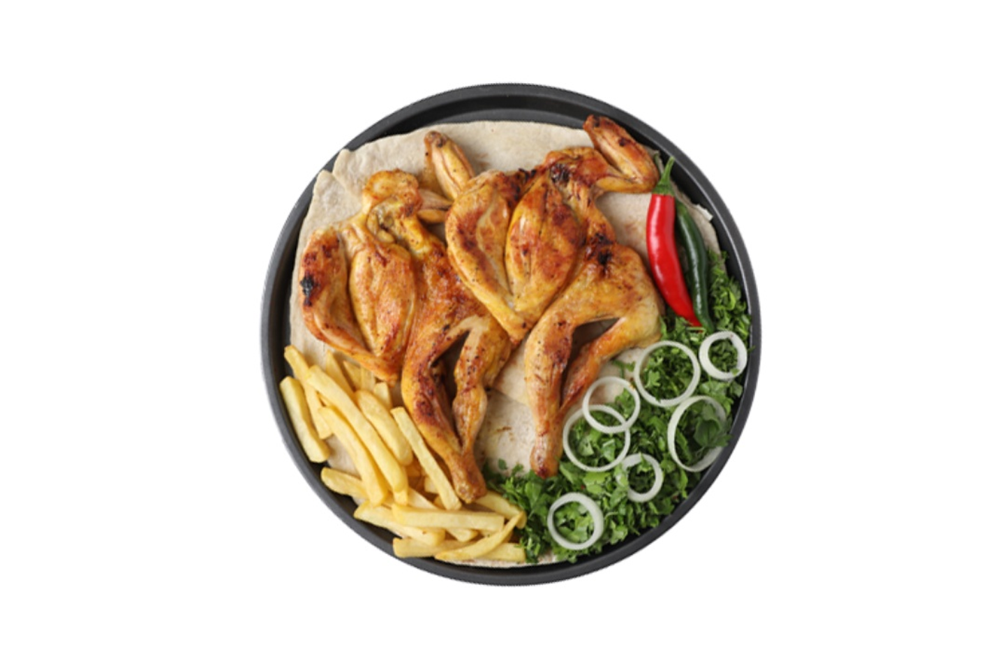 Plain Chicken Madbi - Half A Chicken