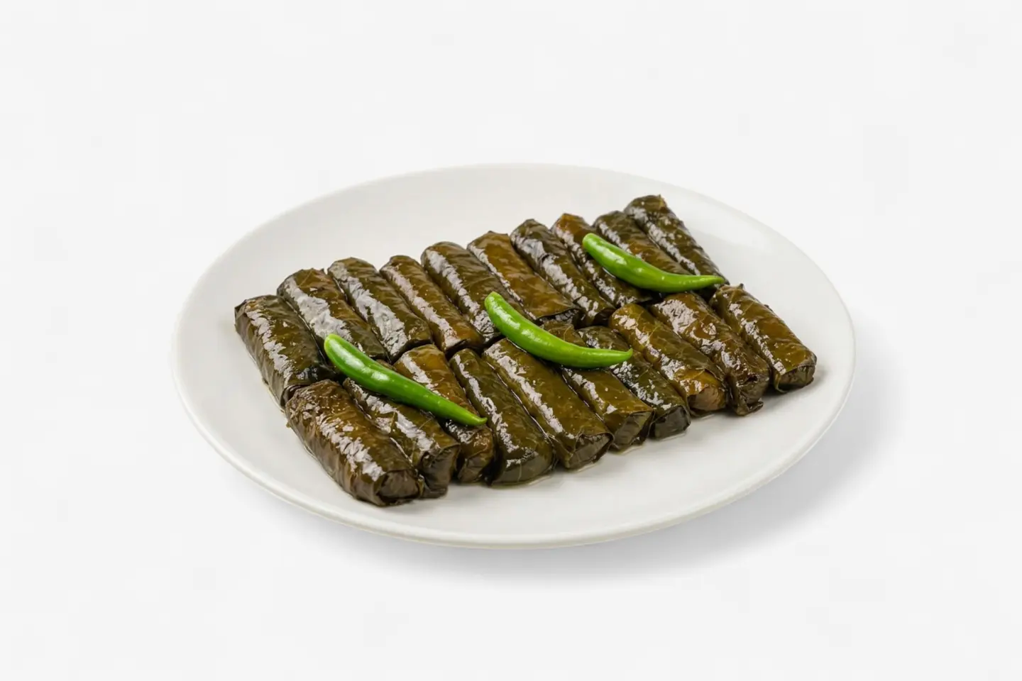 Spicy Grape Leaves - 6 Pieces