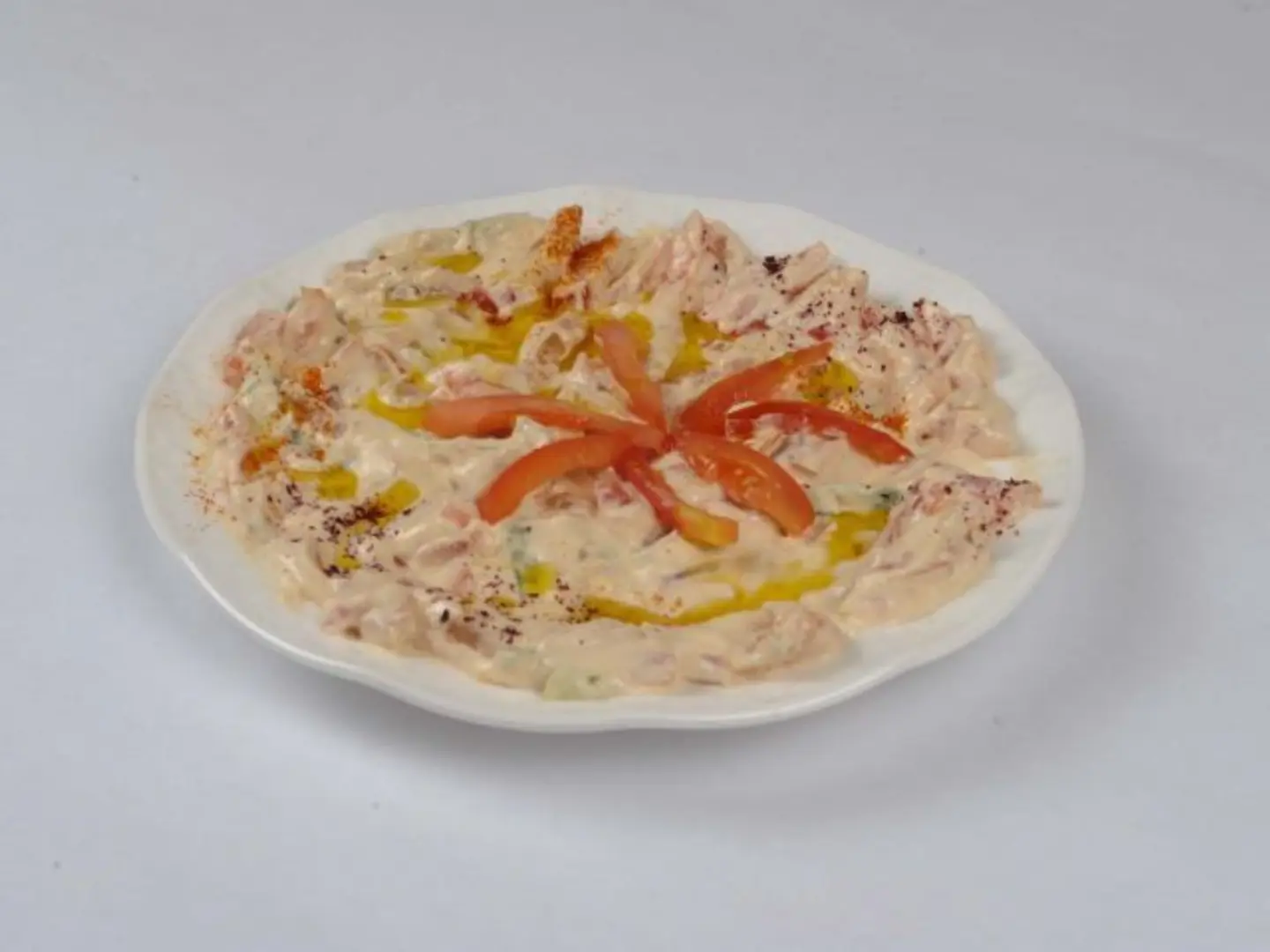 صحن سلطة جبن - صغير