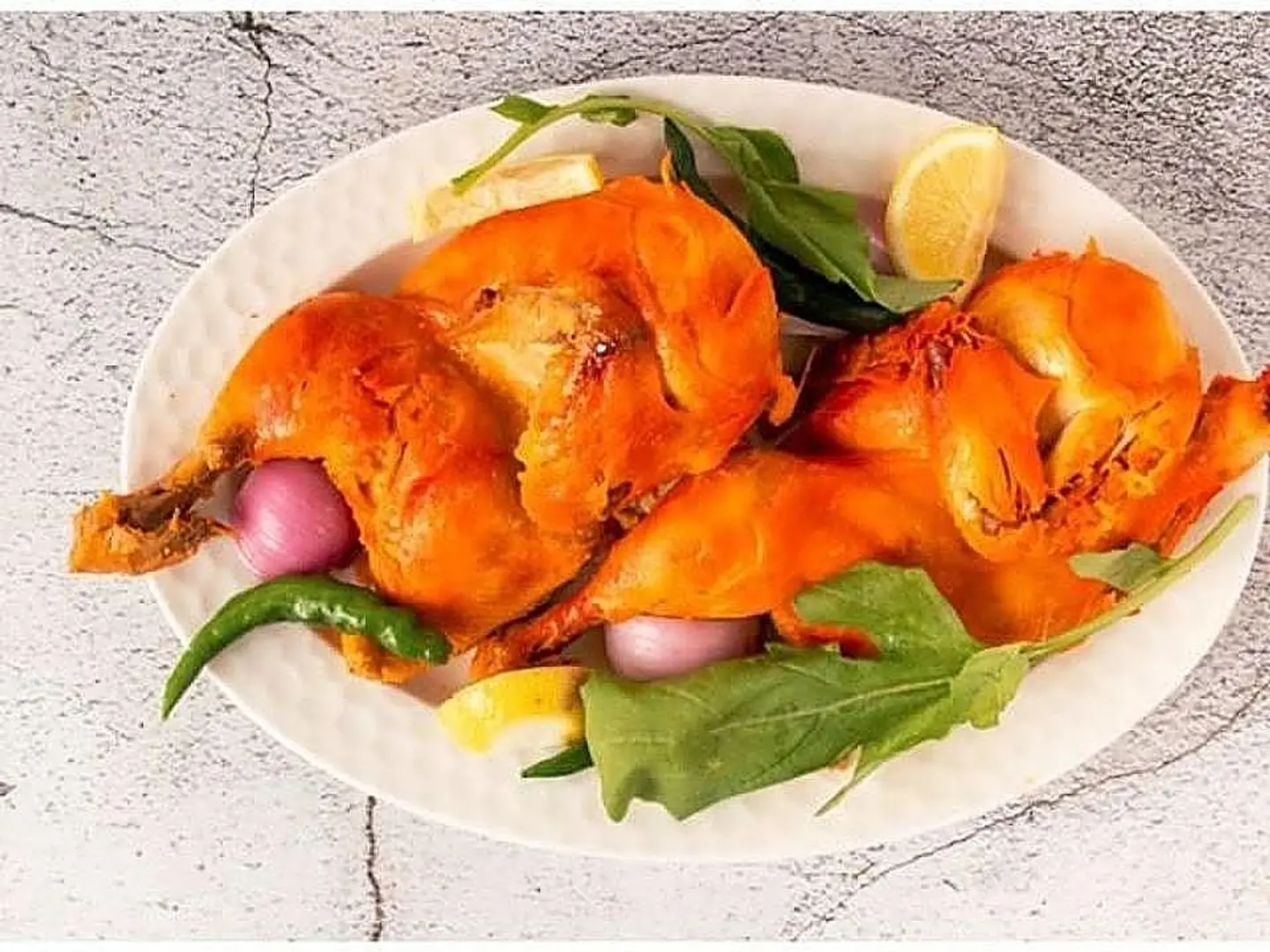 Plain Mandi Chicken - Half A Chicken