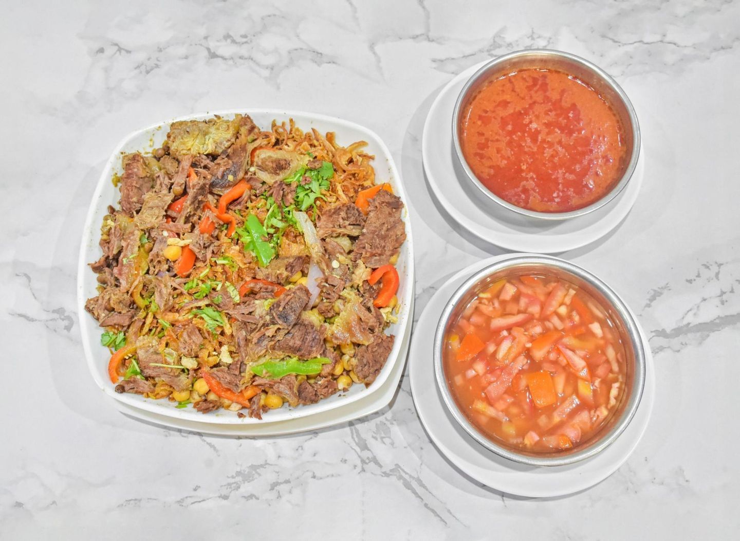 Koshary With Meat  - Small
