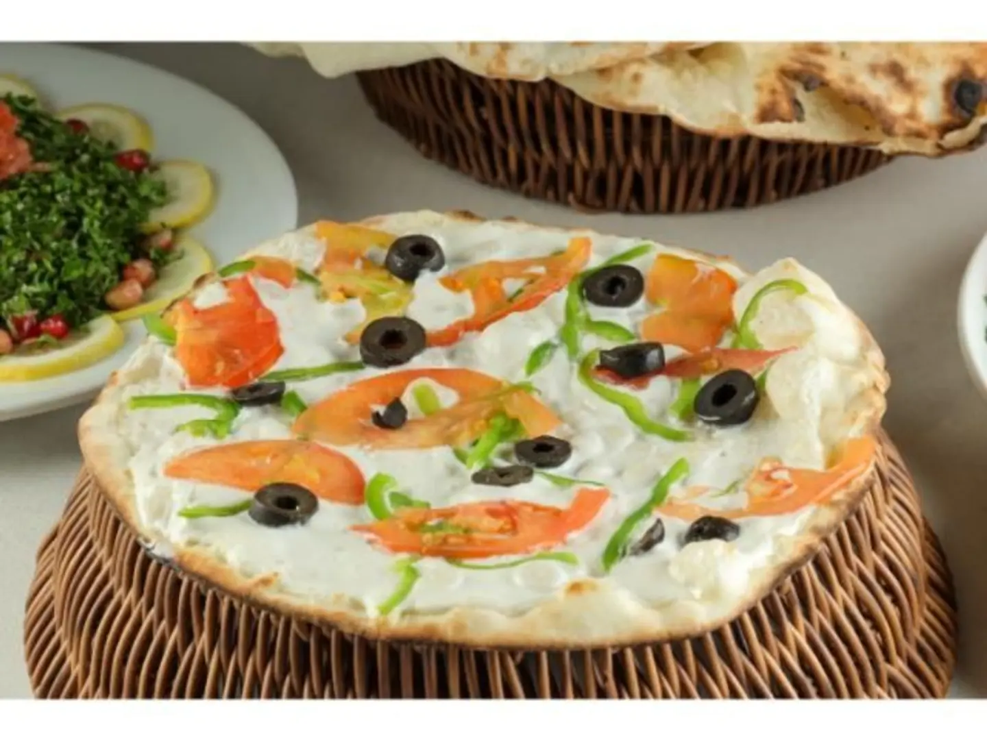 لبنة خضار - وسط