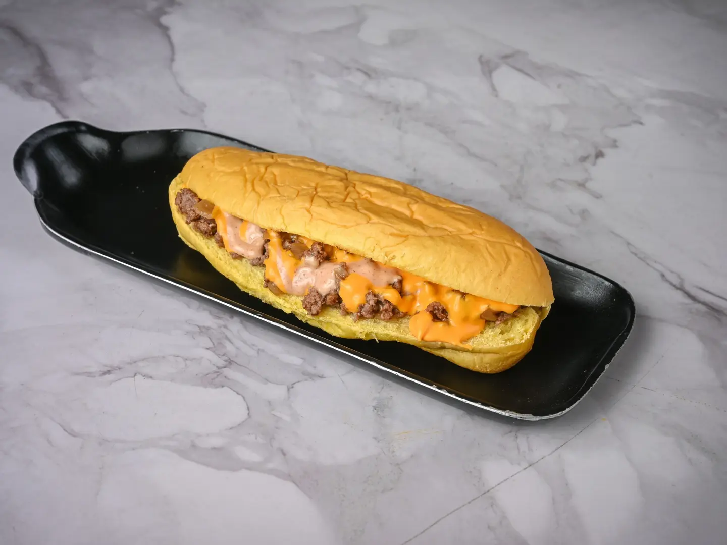 استيك لحم - ساندوتش