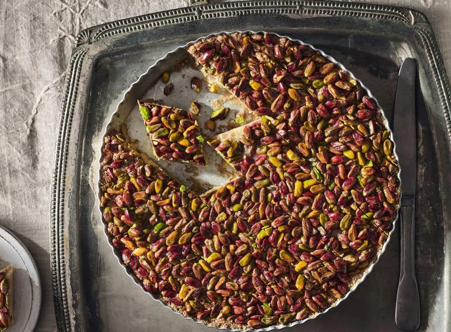 Pistachio Basbousa Nabkiya Harissa - Quarter Kilo