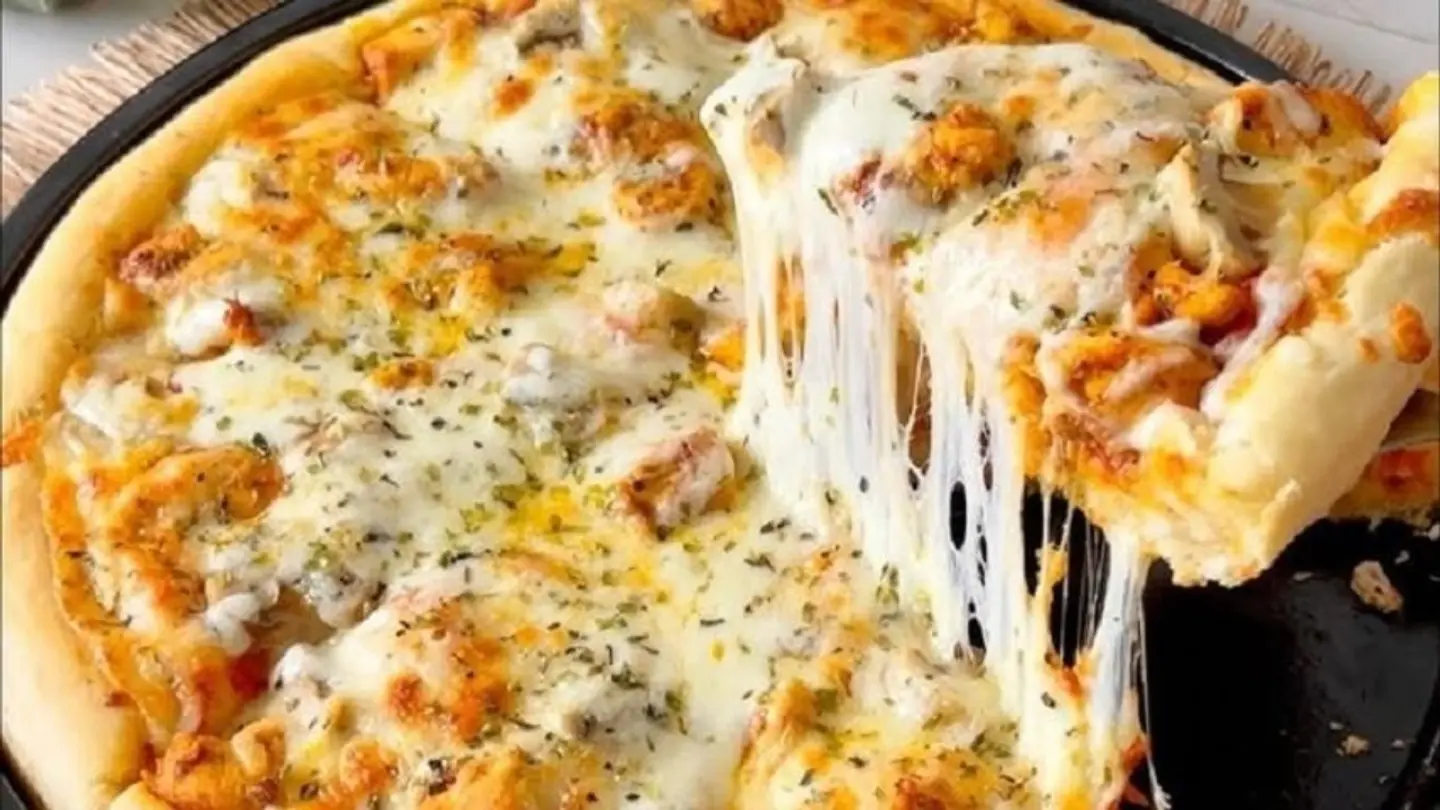 بيتزا بطاطس - عجين وسط