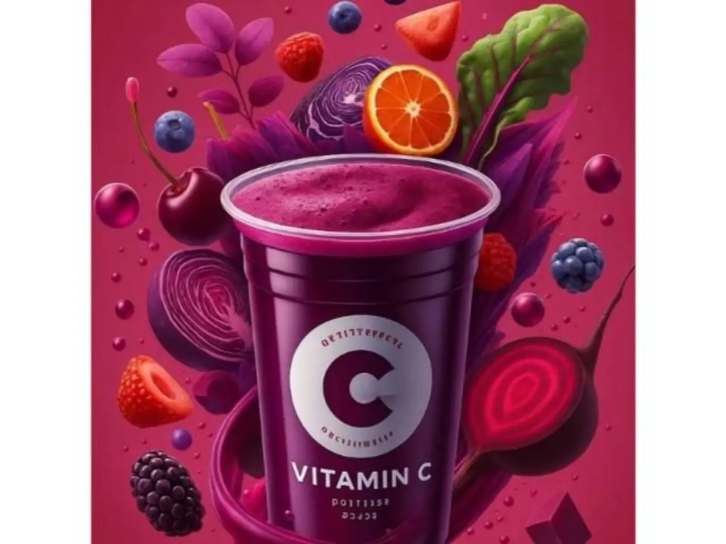 Beet With Fruits - Middle