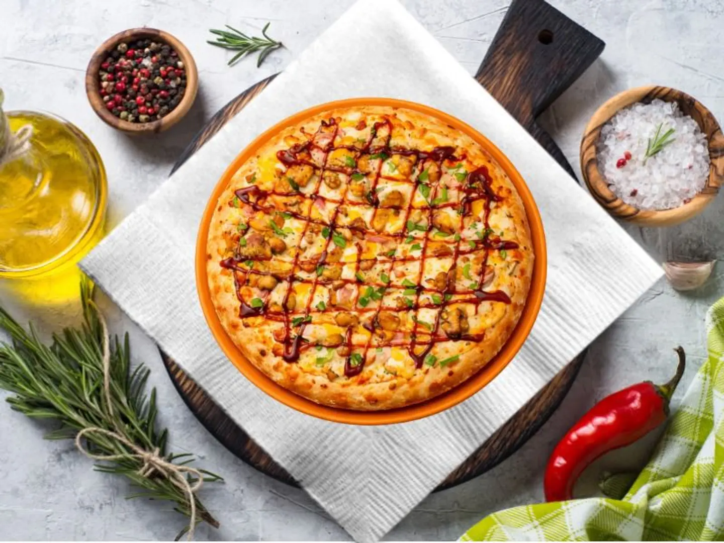 Barbecue Pizza - Small