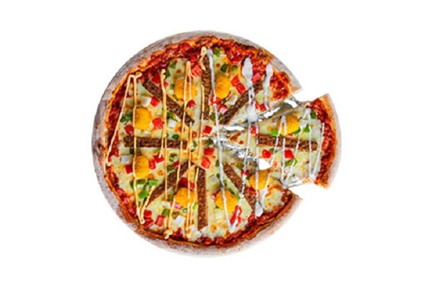 Beef Burger Pizza - Small