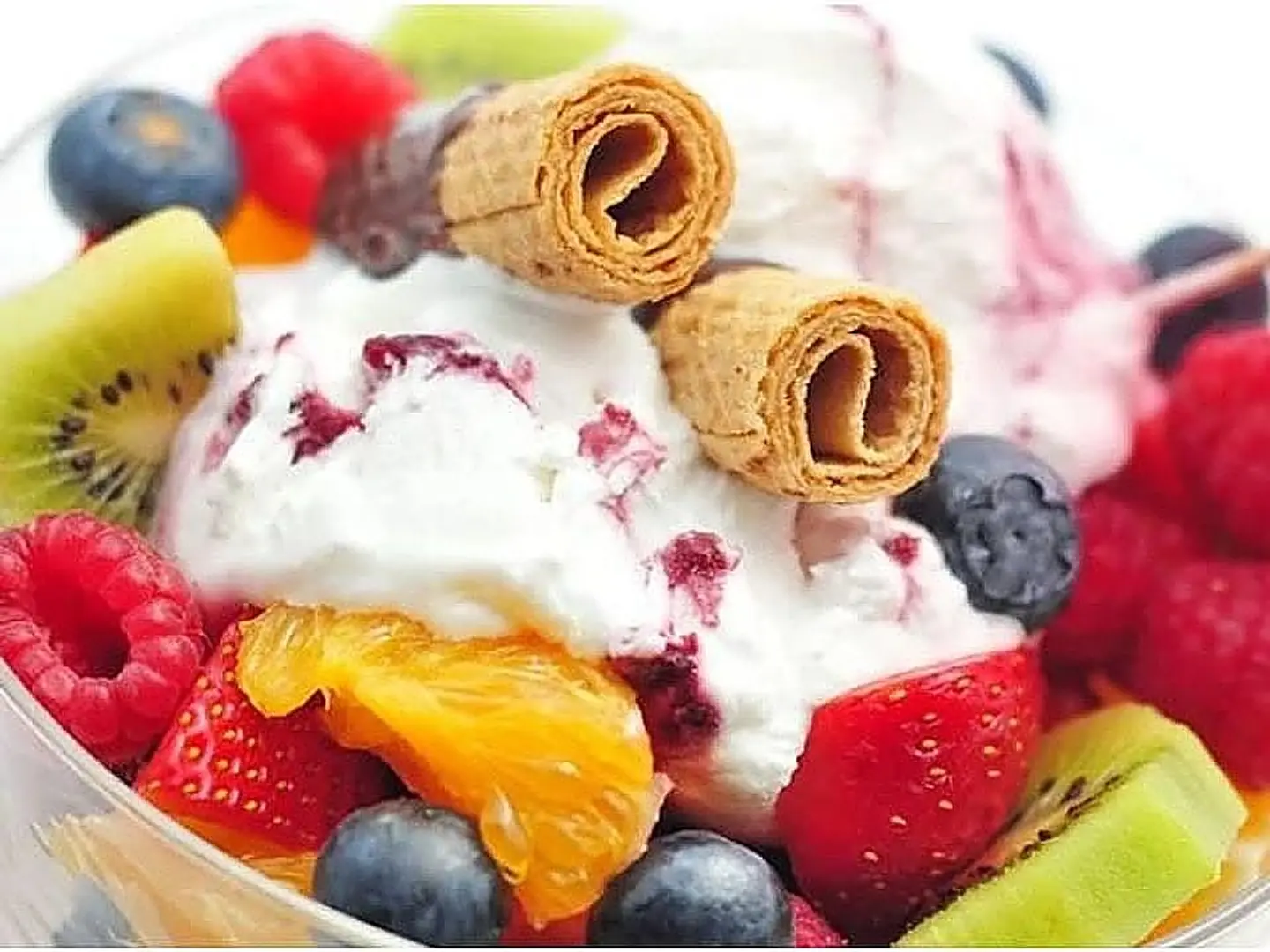 Salad With Ice Cream - Small