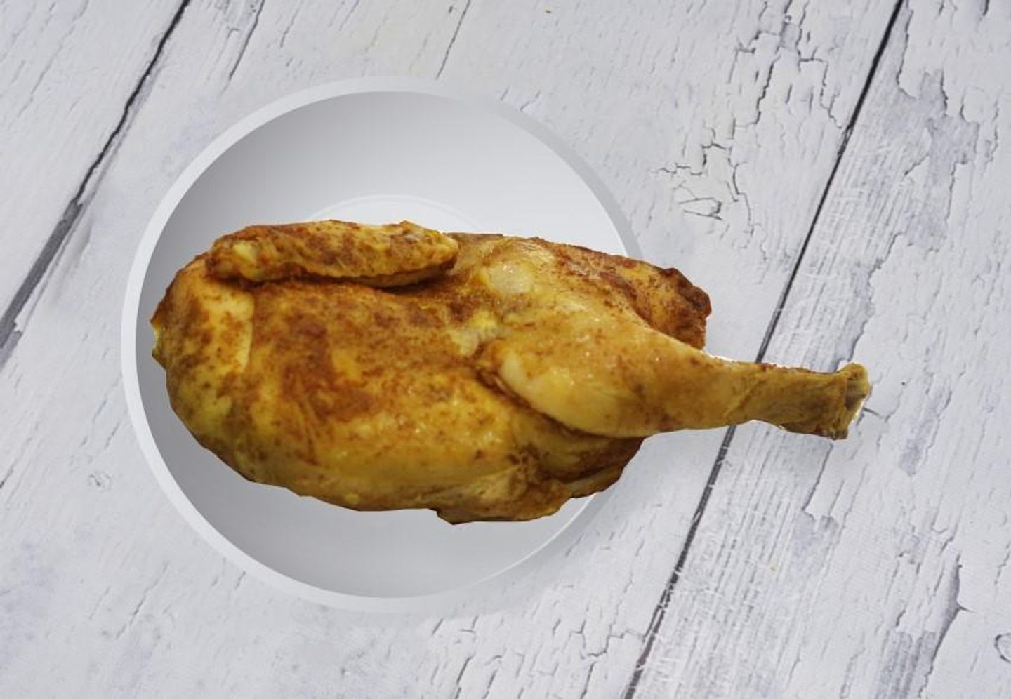 Plain Mandi Chicken - Half A Chicken