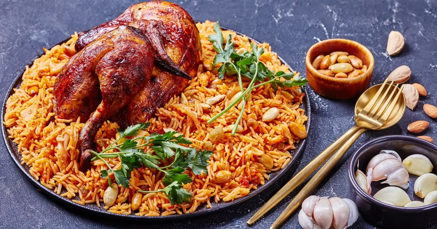 كبسة خفيف - نص حبة دجاج
